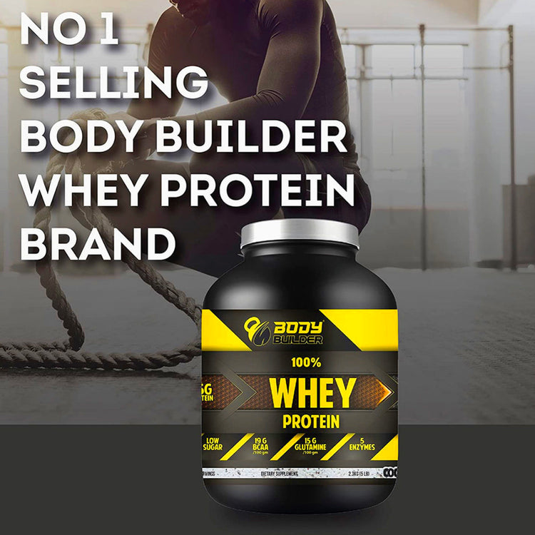 BODY BUILDER 100% WHEY (51-SERVINGS) COOKIES & CREAM