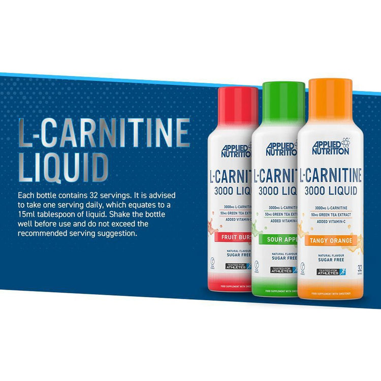 Applied Nutrition L-Carnitine - 3000 Liquid (Fat Burner)