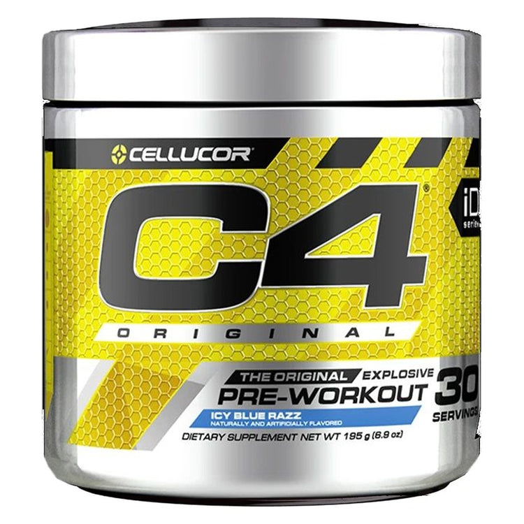 CELLUCOR C4 Ice Blue Razz 30-Servings (Expires end of December 2024)