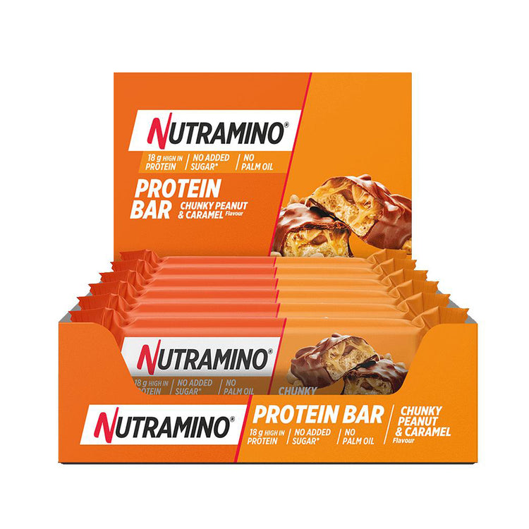 PROTEIN BAR NUTRAMINO 18-g High in Protein.