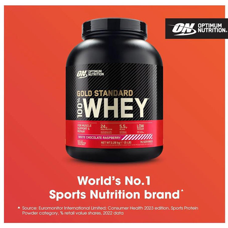 OPTIMUM NUTRITION GOLD STANDARD 100% WHEY 2.27KG